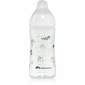 Bebeconfort Emotion Physio White steklenička za dojenčke 0-12 m+ 270 ml