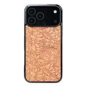 shumee Lesen ovitek Bewood za iPhone 17 Pro Max JABOLČNI LISTI