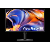 SAMSUNG View Finity S8 LS27H802EFAXEN IPS 5k 60Hz USB-C