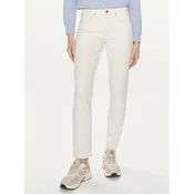 Lee Jeans hlače Rider 112349001 Bela Straight Fit