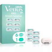 Gillette Venus PRO Smooth Sensitive nadomestne britvice 6 kos