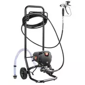 VEVOR Stojalo za barvanje brezzračni električni razpršilnik 750W 3000PSI nastavljiv voziček