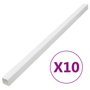 vidaXL Kanalice za kabele 60 x 40 mm 10 m PVC