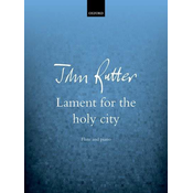 RUTTER:LAMENT FOR THE HOLY CITY FLUTE AND PIANO