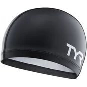 Tyr silicone comfort swim cap black