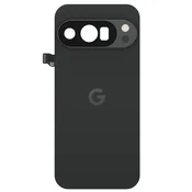 GOOGLE Google, Originalni zadnji pokrov Pixel 10 Pro s prednameščenim lepilom, Črna, (5000275989)