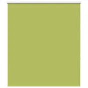 Vidaxl Rolo zatemnitvena zavesa z listi zelene barve 135x130 cm, širina blaga 131,6 cm, poliester