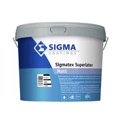 PRALNA BARVA SIGMA SIGMATEX SUPERLATEX 10l BELA MAT | Topdom