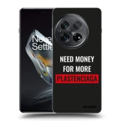 Silikonski črni ovitek za OnePlus 12 5G - More Balenciaga