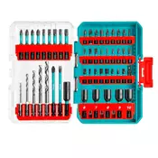 Total One-Stop Tools 49-delni set udarnih vijačnih nastavkov/INDUSTRIAL (TACSDL24906)