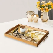 Aberto Design Poslužavnik TPEA9868 50 x 29 x 3.5 cm, Šareni