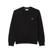 Lacoste Sweatshirt Col rond noir Črna