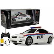 Auto na daljinsko upravljanje Car Police 1:18 R / CGO – Kart na akumulator – (B-Stock) crveni