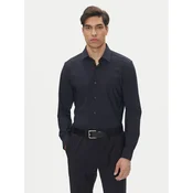 BOSS Srajca P-Hank 50539391 Mornarsko modra Slim Fit