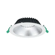 Sylvania LED svetilka Insaver Slim, O 20,5 cm, 840 - Študija/pisarna - bela - Aluminij