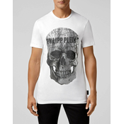 PHILIPP PLEIN Majica Skull strass - Bela - L