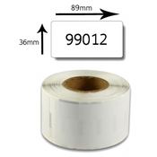 Dymo LabelWriter 99012 / S0722400 - 89 x 36 mm kompatibilne etikete (260 etiket)