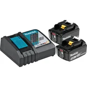 Makita set DC18RC in 2x 5.0ah 18V