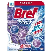 Bref Toaletni blok Deluxe - sivka, 50 g