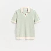 Reserved - Polo džemper s visokim sadržajem pamuka