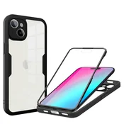 Črn Shield 360° ovitek (iPhone 15)