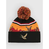 Dravus Sunset Pom Beanie black