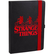 PREMIUM NOTEBOOK FAUX-LEATHER STRANGER THINGS