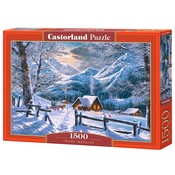 Castorland - Puzzle Snježno jutro - 1 500 dijelova