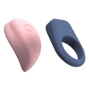 Luxus Interactive Couples Sex Toy App Controlled Pink-Blue