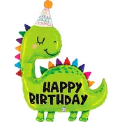 Grabo Folijski balon Happy Birthday – Dino 97 cm