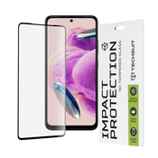 Techsuit zaščitno celoplošno steklo 111D za Xiaomi Redmi Note 12S - Črna KP29989