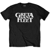 Greta Van Fleet Logo Black M Majica