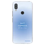 Silikonski prozorni ovitek za Xiaomi Redmi 7 - Oops Memo