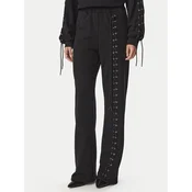 Liu Jo Spodnji del trenirke TF6277 F0334 Črna Relaxed Fit