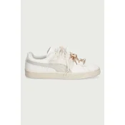 PUMA Suede Bloom Sneakers Women, Shoes, Frosted Ivory/Silver Fog, 36