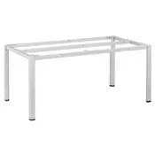 KETTLER Okvir za mizo CUBIC 180x95 cm – srebrn