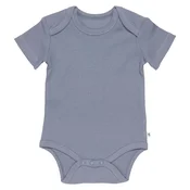 little dutch otroški bodi s kratkimi rokavi rib blue