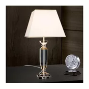 Orion LA 4-1207 - Kristalna stona lampa POKAL 1xE27/60W/230V krem/prozirna