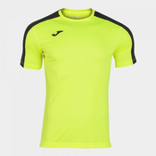 Joma Academy T-Shirt Fluor Yellow-Black S/S