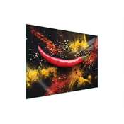 shumee STEKLENA ZAŠČITNA PLOŠČA ZA ŠTEDILNIK 70x52 CHILLI