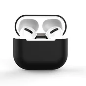 Silikonski ovitek za slušalke Apple AirPods 2/AirPods 1, črna