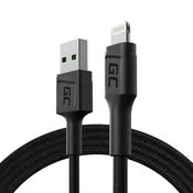 Green Cell Green Cell PowerStream - Kabel USB-A - Lightning 120 cm Apple hitro polnjenje 2,4 A