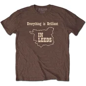 Kaiser Chiefs Everything Is Brilliant (Back Print) Chestnut Brown XL Majica