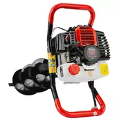 Motorni zemeljski vrtalnik  + 3 svedri 4 kW 41542