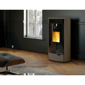 PALAZZETTI pec na pelete Nadine 13,2 kW Pro3 - cappuccino