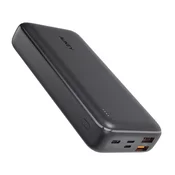 Aukey Powerbank Aukey PB-N74S, 20000 mAh, 20 W PD, 22,5 W SCP (črn)