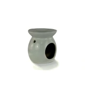 Ashleigh & Burwood Aroma lučka ROUND siva, 10 cm