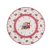 Rdeča okrogla preproga z božičnim motivom o 160 cm Toys Delight Train – Villeroy&Boch
