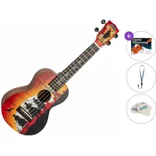 Mahalo MA2WW Artist Elite Series Standard SET Wild West Koncertne ukulele
