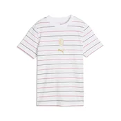 PUMA AC Milan ftblCulture Printed Tee Youth, Shop, White, 11-12Y